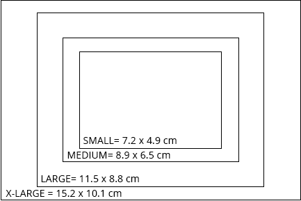 Incubation box size chart